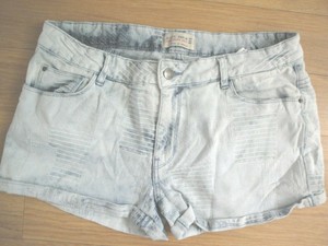 ZARA SHORTS DENIM SIZE 12 14 EU 42 LADIES GIRLS CASUAL VINTAGE LOOK | eBay