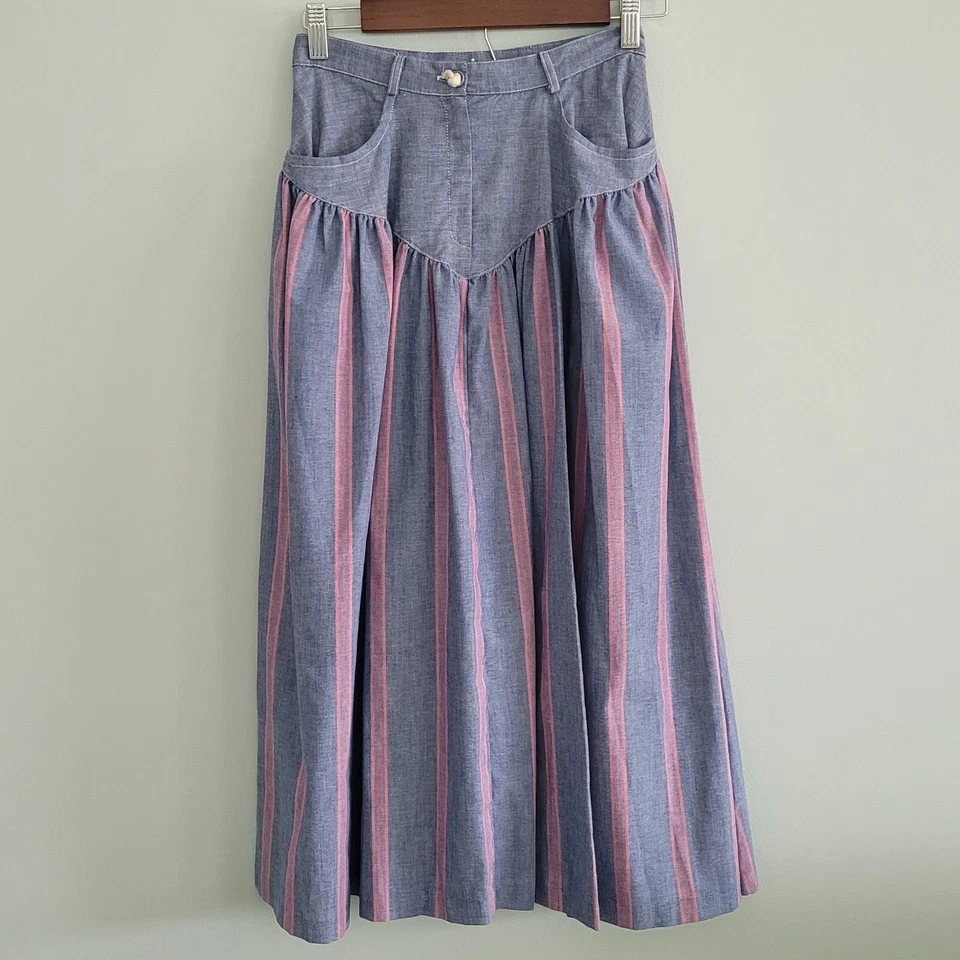 Falda ajustada Panhandle Western Wear para mujer talla 8 bolsillos ligera Foto 3 de 4