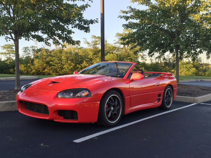 1995 Mitsubishi 3000GT VR4 Spyder VR4 Spyder with year 1999 front end conversion,