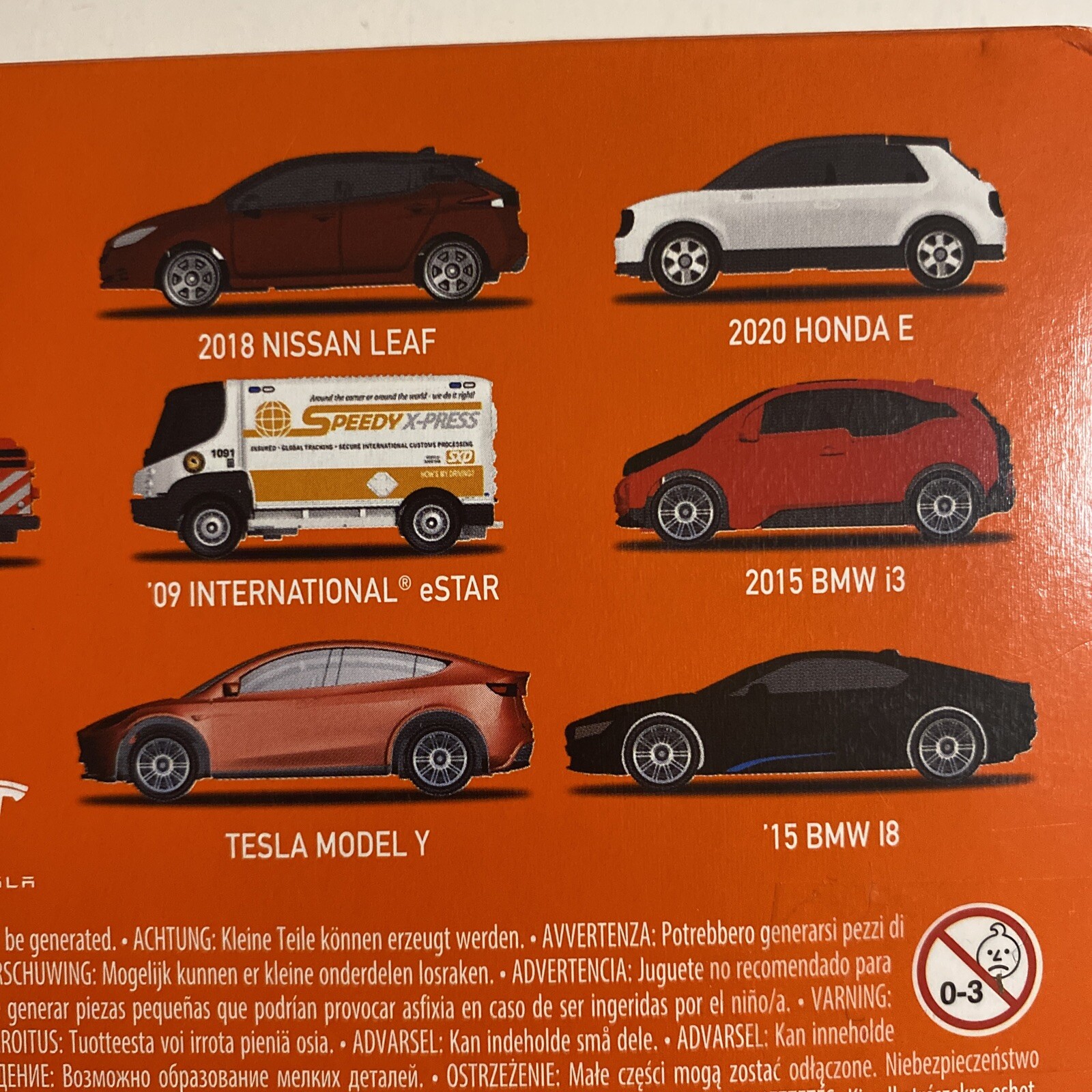 2022 MATCHBOX Electric Drivers 12 Car Set (Inc Tesla, BMW i3, i8 ...
