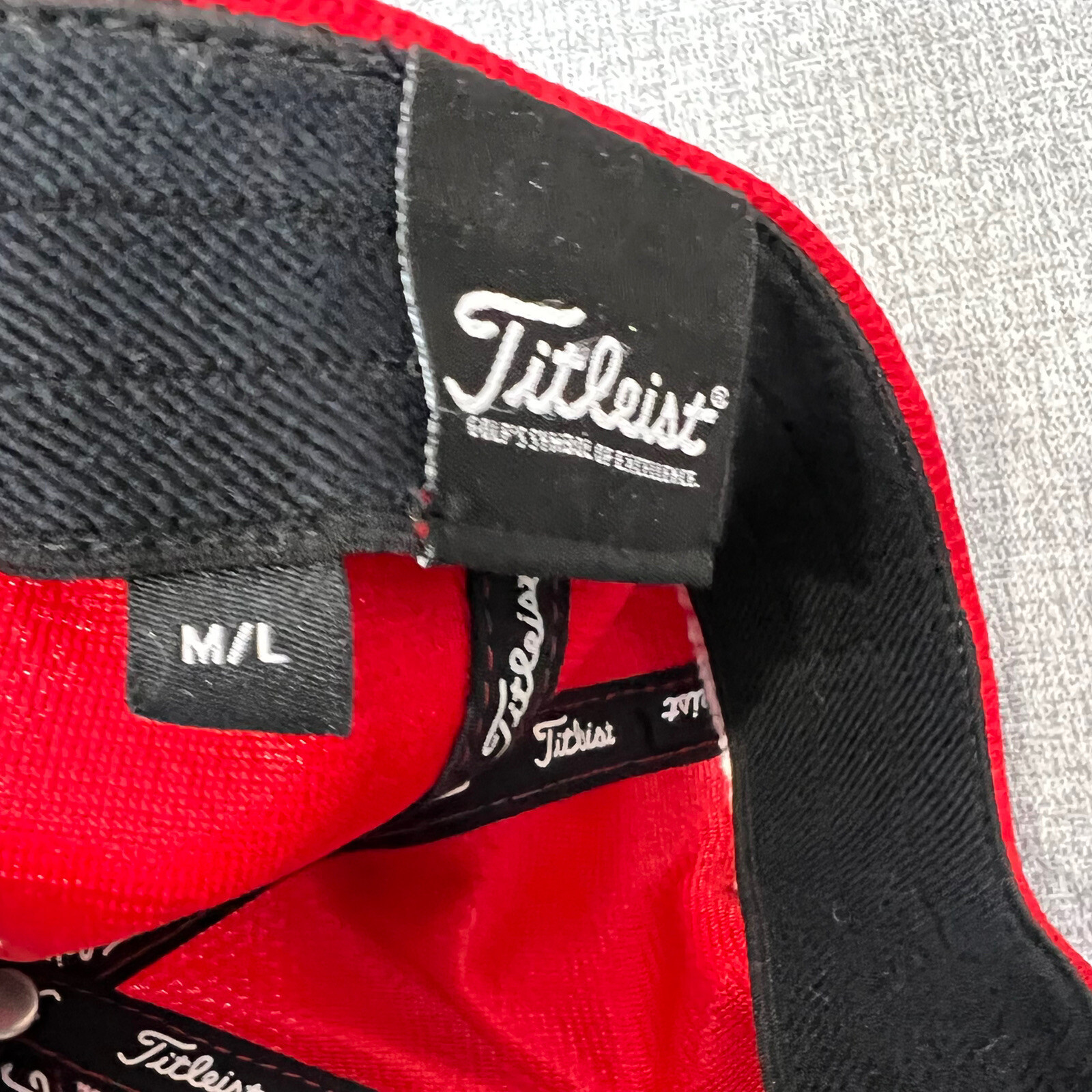 Titleist Cappello Uomo M L Golf Pony Express Torneo Sesquicentenario Rosso