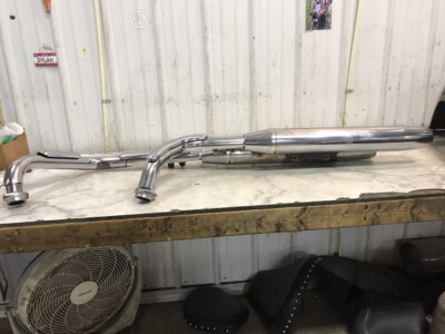 06 Yamaha XV1700 XV 1700 Road Star Muffler Exhaust 