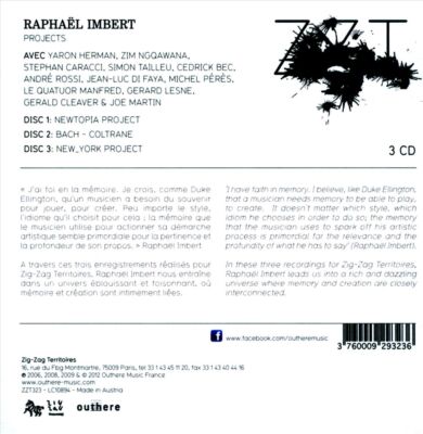 RAPHA L IMBERT - PROJEKTE NEUE CD