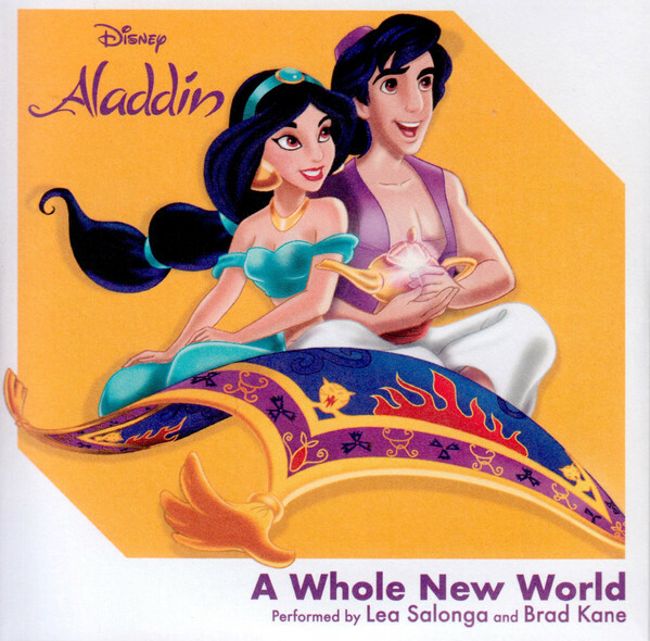 Rsd Disney Aladdin 3 A Whole World Blue Color Vinyl 3 Inch Rsd3 19 Record For Sale Online Ebay