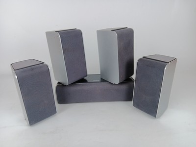 RCA RTD 160 Satellite Speaker System (Set of 5) F,R,L,R, & Center. Tested Works