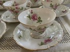 8 Vintage Tea Cups & Saucers - OCCUPIED JAPAN - Royal Sealy Pink Roses — photo 5