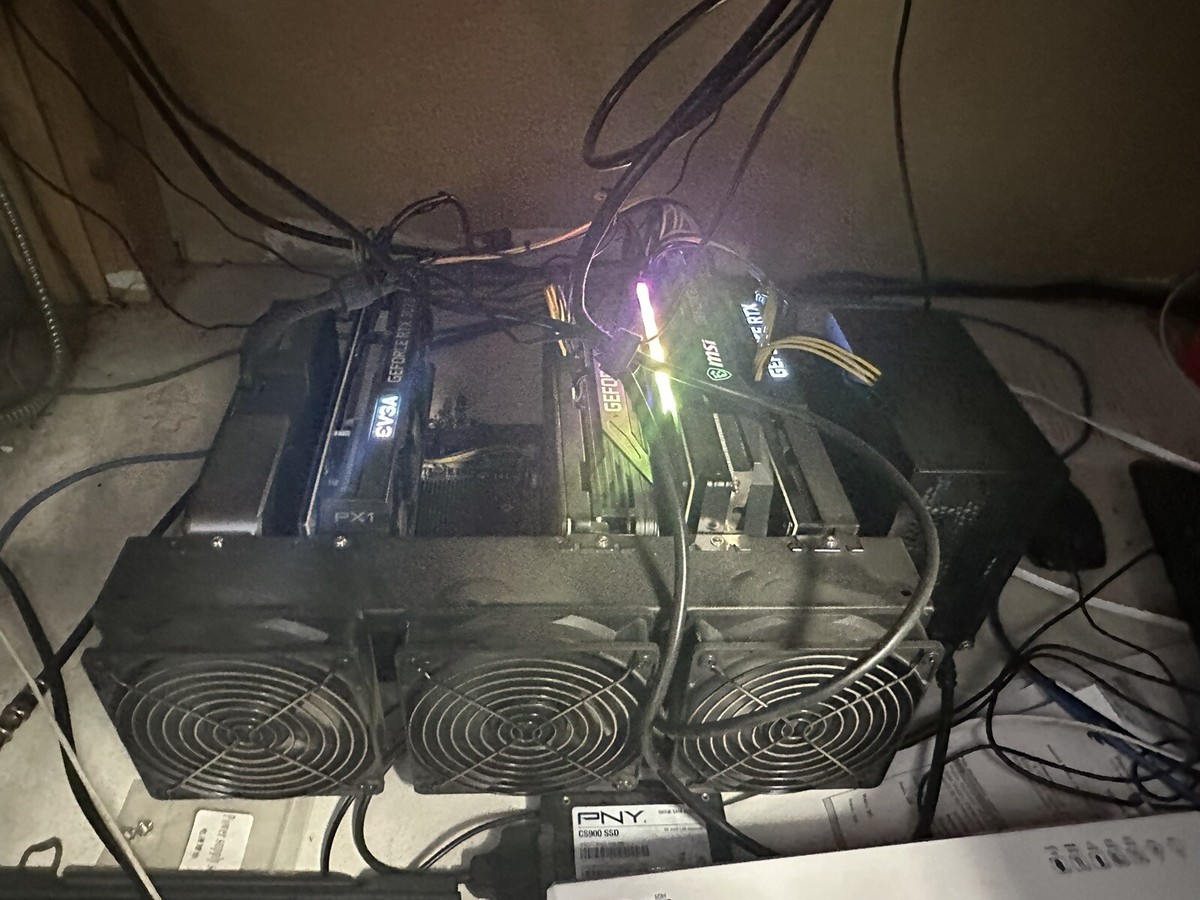 crypto mining rig with gpu | eBay