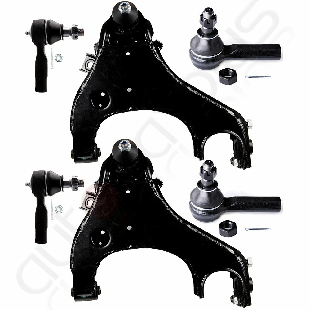 For Nissan Xterra & Frontier 6PCS Front Tie Rod Ends Control Arms Suspension Kit eBay