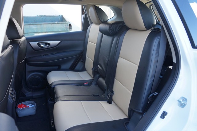 IGGEE S.LEATHER CUSTOM MADE FIT SEAT COVERS 13 COLORS for NISSAN ROGUE