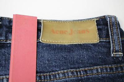 Jeans Acne Studios Hex Réservés Pour Femme - Taille W27/L32, Slim Fit, Dégradé Bleu, Occasion Très Bon état