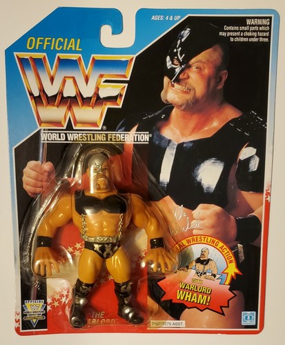 Wwf Hasbro US Card The Warlord New Sealed Moc...
