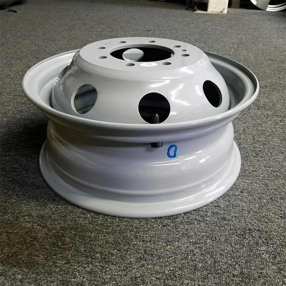 Roda design OEM 16” 16x6 1992-2007 aro 3210 para Ford E350 E450 VAN Dually aço - Imagem 4 de 4