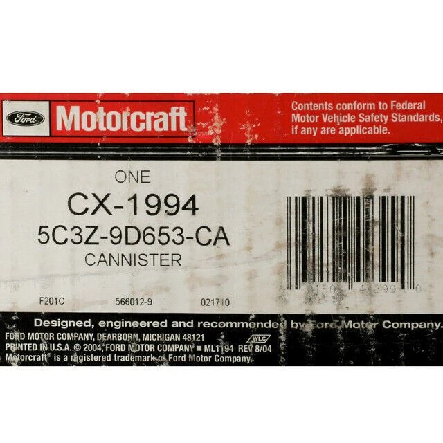 Bote de vapor de combustible genuino OEM NUEVO E350 2004-2007 E350 Super Duty 5C3Z9D653Ca Foto 4 de 4