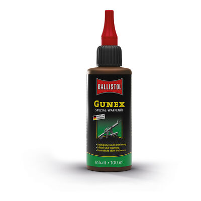 (114,90 EUR/l) Ballistol Gunex Waffenöl Schmieröl Multifunktionsöl 100 ml