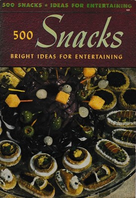 500 Snacks, helle Ideen zur Unterhaltung, Küche der 1940er Jahre