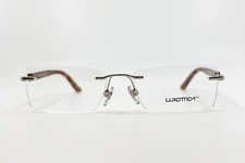 Luxottica LU1380 0030 Eyeglasses Frames Brown Rectangular 52-17-140 15370