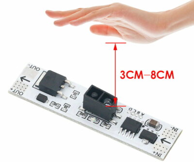 XK-GK-4010A Wischsensor Schalter Dimmer | Sweep Sensor Hand Smart Home Gesten