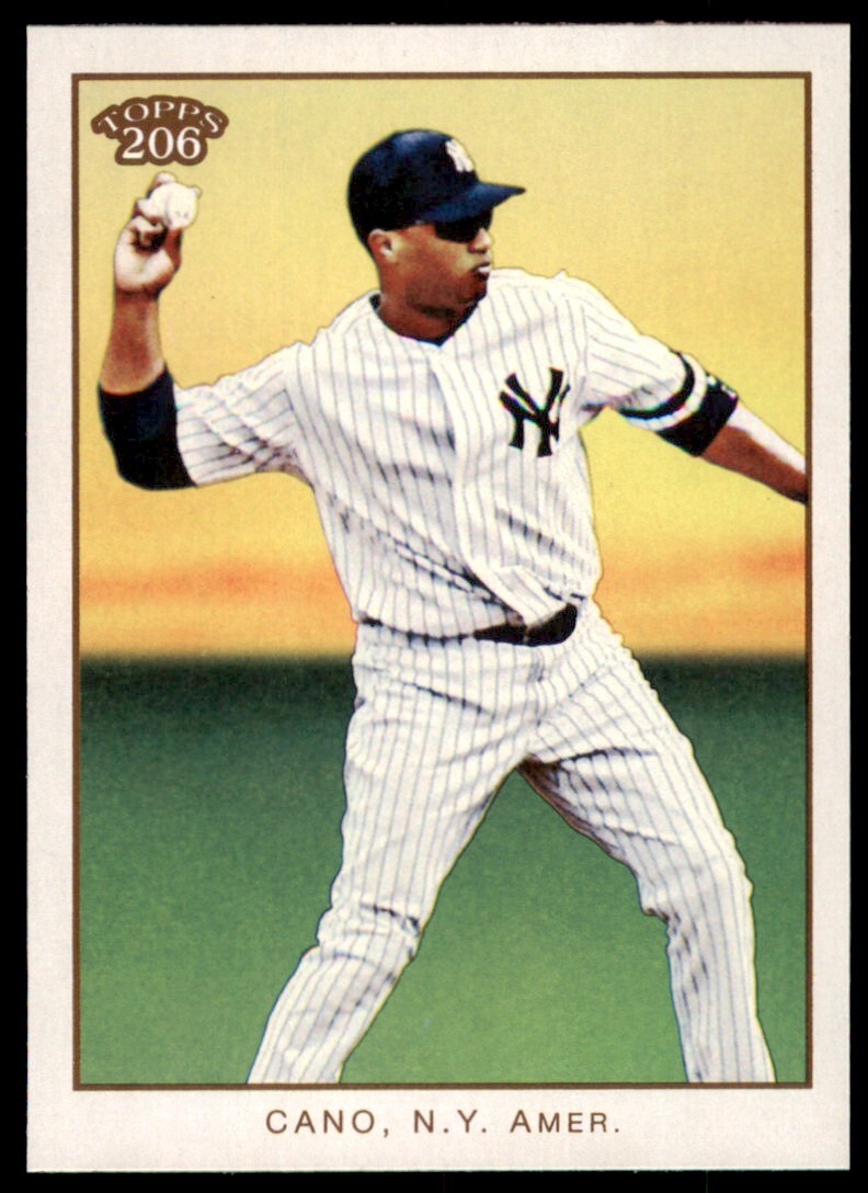 2009 Topps 206 #56 Robinson Cano New York Yankees