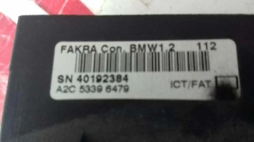 13264010 Sistema Audio/Radio Cd para BMW SERIE X3 (E83) * 3108804 - Imagen 1 de 5