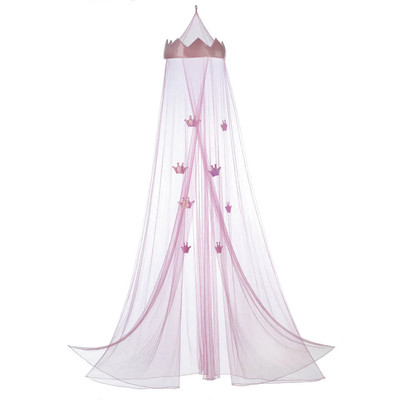Pink Princess Polyester Bed Canopy