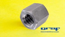 Sechskantmutter Trapezgewindemutter Stahl eingängig Trapezgewinde