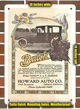 Metal Sign - 1917 Buick Five-passenger Sedan- 10x14 Inches