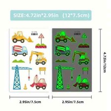 Temporary Tattoos Glitter Glow in The Dark Luminous We Combine Shipping