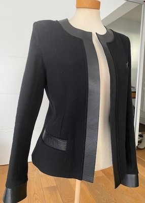 ORIGINAL IRO BLAZER JACKE MIT LEDER