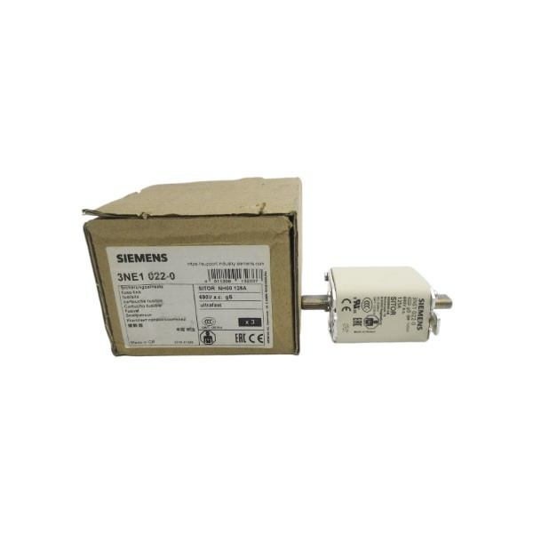 Siemens 3Ne1022-0 690Vac 125A (Pkg Of 3) Nsmp