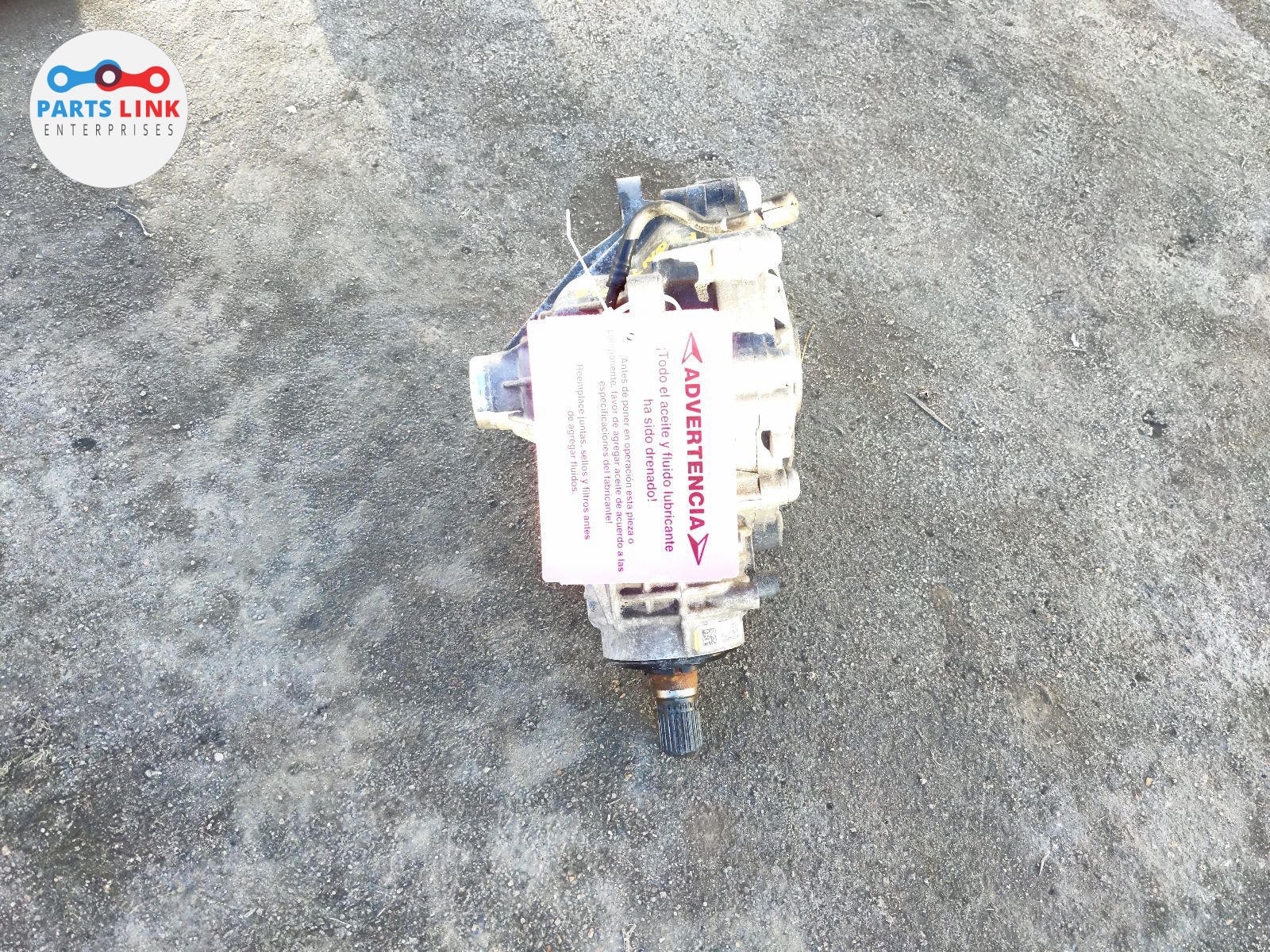 2017-20 MASERATI LEVANTE FRONT DIFFERENTIAL CARRIER AXLE AWD 3.0L GAS ASSY M161