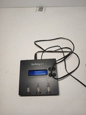 Startech USBDUP12 1:2 USB Duplicator & Eraser w/ Power Supply #97