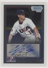 2010 Bowman Wrapper Redemption USA Auto 7/99 AJ Vanegas #WR6 Auto 1ar2