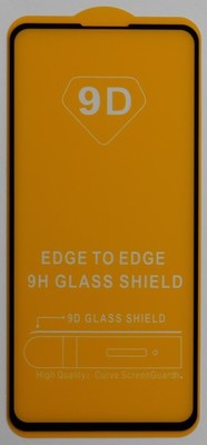 Xiaomi Redmi K20 Pro Panzerschutz Glasfolie 6D Schwarz FullCover 9H Display Hart