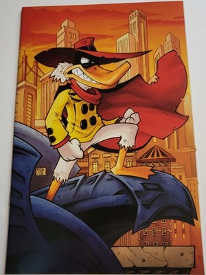 Disney Darkwing Duck NEGADUCK #1 Ryan G Browne Variant Jim Lee Homage Batman NM+