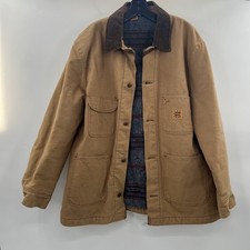 Vintage 70s Wrangler Big Ben Blanket Lined Canvas Barn Chore Coat Jacket Mens 44