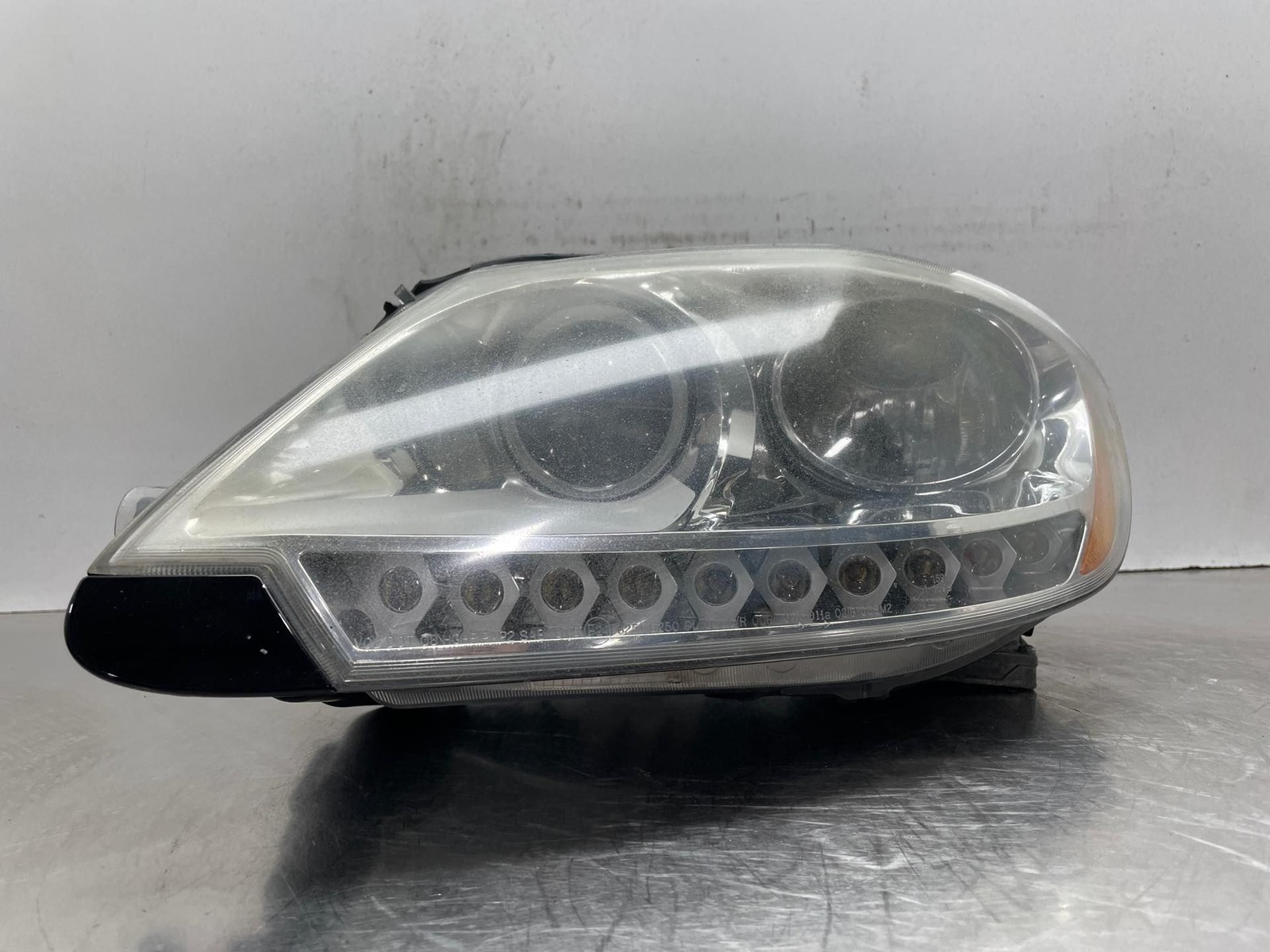 2009 Maserati Quattroporte Headlight Lamp Driver Left *MISSING ALL MOUNTS* OEM
