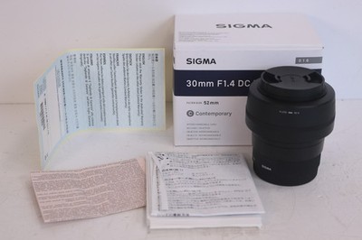 Sigma 30mm F1.4 DC DN für Sony E-Mount Kameras
