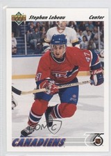 1991-92 Upper Deck Stephan Lebeau #261 0a1