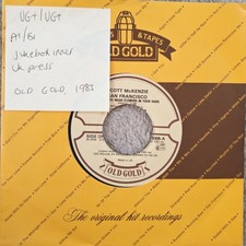 Scott McKenzie San Francisco/Like An Old Time Movie Vinyl Record VG+/VG+ OG9305 