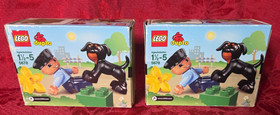 LEGO 5678 Duplo Policeman Black Dog Animal