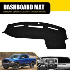 Dashboard Cover Dash Mat 1x For 2010 2011-2017 2018 Dodge Ram 1500 2500 3500 Lhd