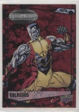 2015 Upper Deck Marvel Vibranium Molten Vibranium 96/299 Colossus #3 2k3