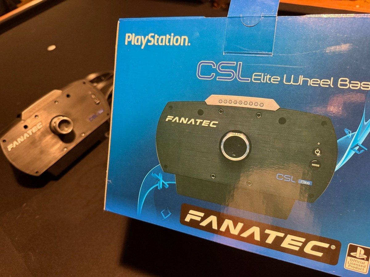 fanatec csl elite wheel base play station pc | eBay