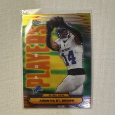 2025 Topps Chrome Power Players Amon-Ra St. Brown PP-26 Detroit Lions NFL