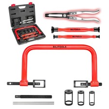 BILITOOLS 13pcs Valve Spring Compressor Tools, Valve Lapping/Grinding Tool Str