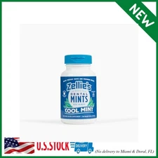 Zellie's 100% Xylitol Sugar Free Cool Mint Breath Mints | Non-GMO, Low-Calorie,