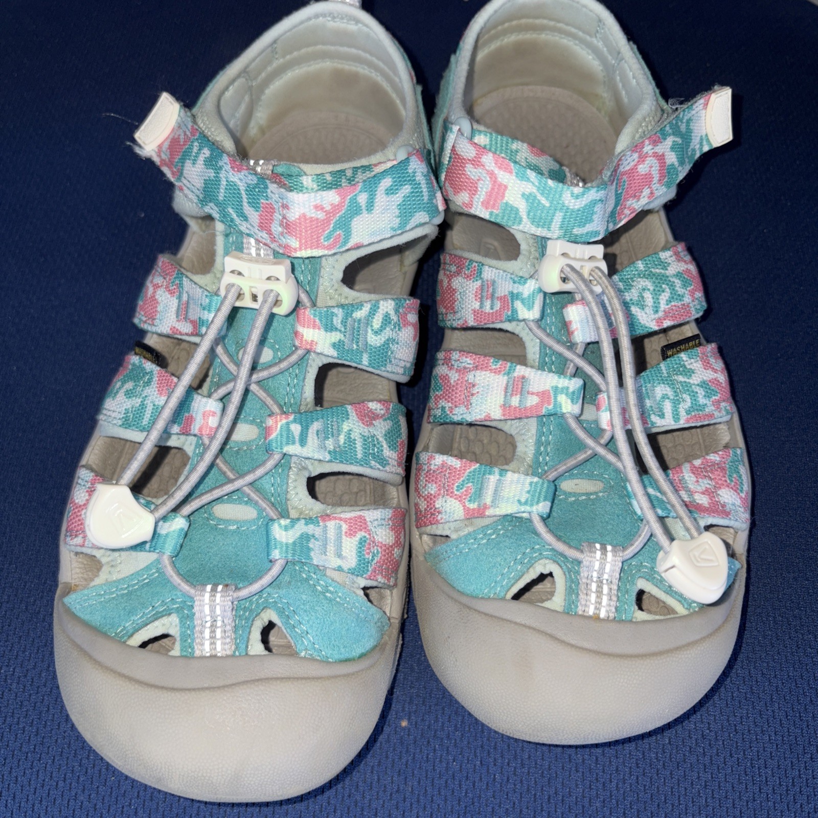 Sandali impermeabili Keen Newport giovani taglia 5 rosa turchese