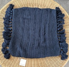 NEW Serena  Lily Sequoia Pillow Cover 24  SQ -Navy Blue
