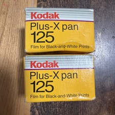 Kodak Plus-X Pan 125 35mm Black White Film PX 135-35 Exp. 07/03 Lot Of 2