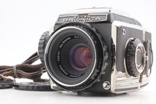 Read Exc 5 Zenza Bronica S2 Silver SLR Film Camera 75mm f/2.8 lens From JAPAN